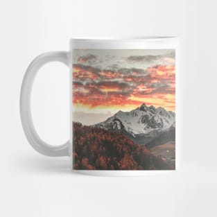 Mountains, Landscape Photography, Forest Art, Nature Photography Mug